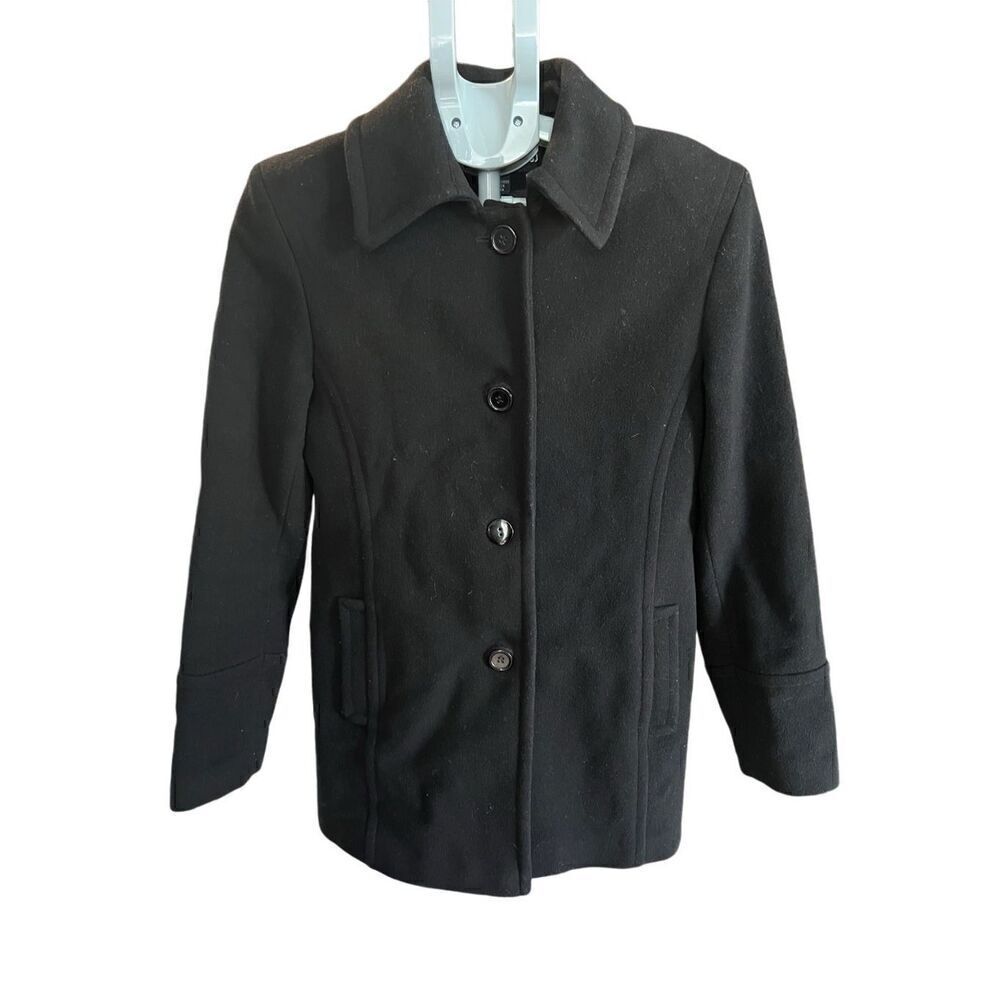 Marvin Richards wool cashmere blend coat sz M